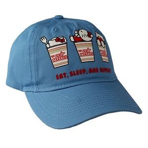Hello kitty cup of noodles hat